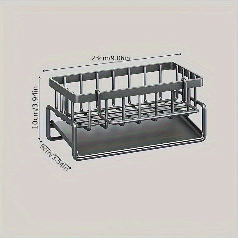 Kitchen storage rack, household sink, drainage basket, storage tools, cloth rack, kitchen storage rack, industrial water cup storage box