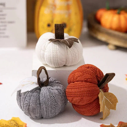 Artificial Pumpkin Halloween Decoration Mini Fake Simulated Pumpkin Autumn Harvest Party Thanksgiving Decoration Props