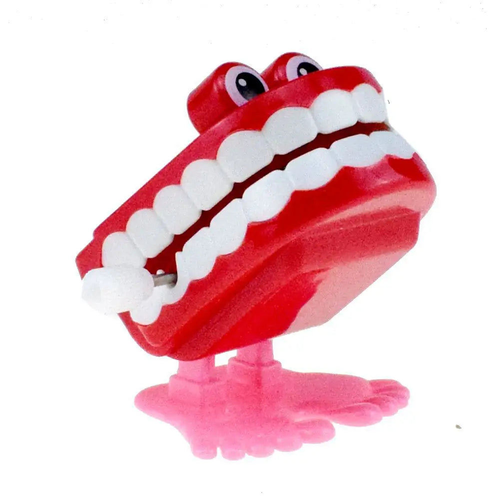 Jump Teeth Clockwork Toy Gift Tooth Mold Tooth Doll Jumping Teeth Halloween Christmas Toy Dental Gift Toy Cute Toy Kids Gifts