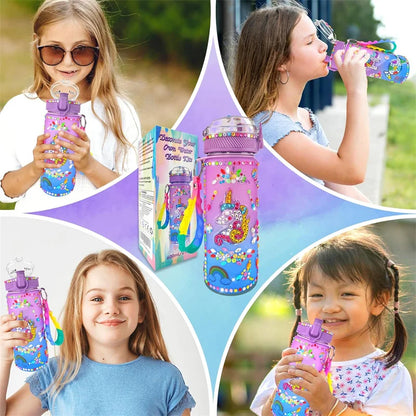 Decorate Your Own Water Bottle Kits for Girls DIY Mermaid Birthday Decorations Arts and Crafts  Toys Christmas Gift