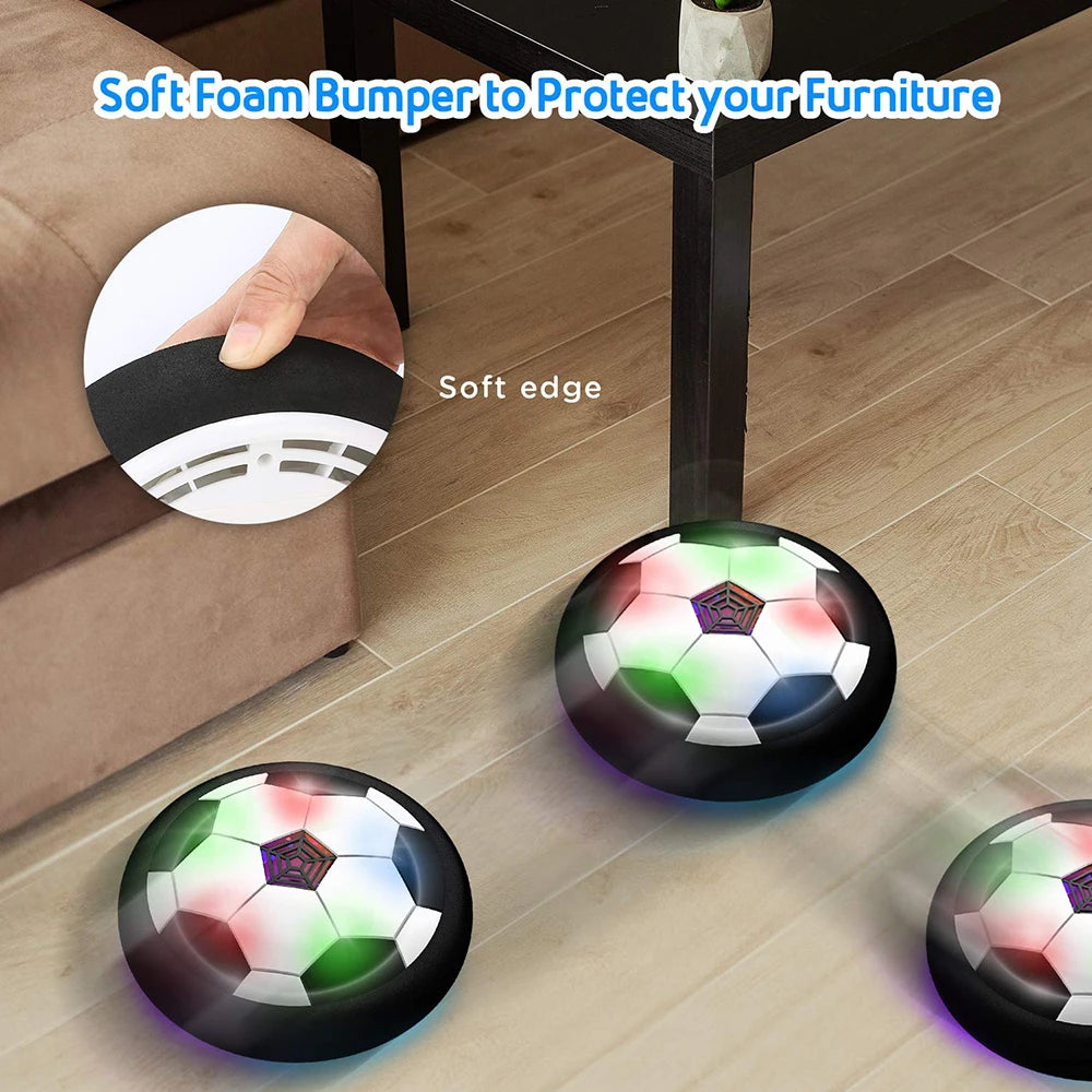 Hover Soccer Ball Toys for Children Electric Floating Football with LED Light Music Soccer Ball Outdoor Game Sport Toys for Kids